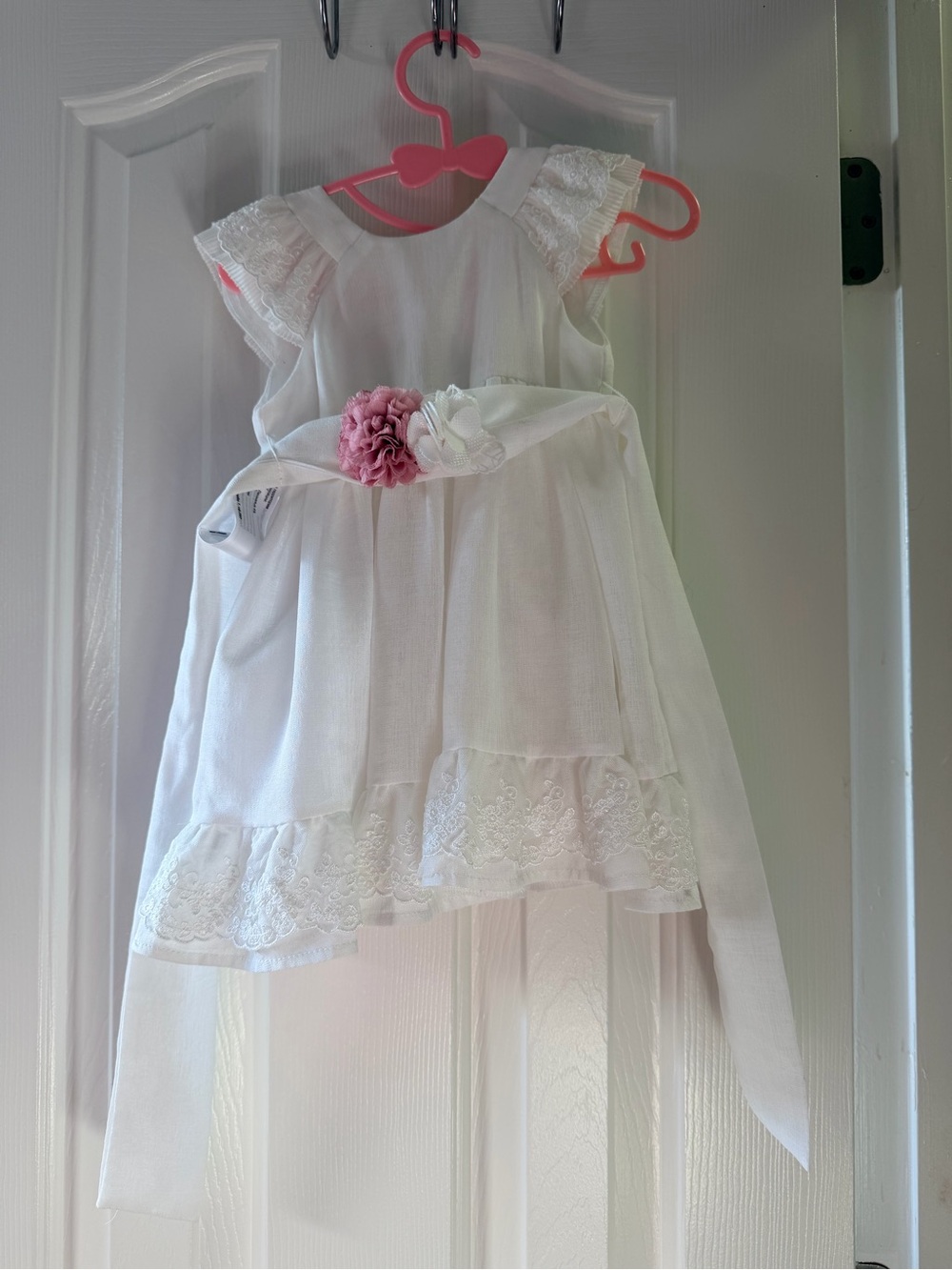 Mayoral White Infant Dress - White